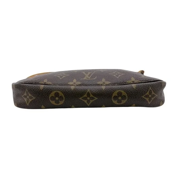 LOUIS VUITTON Brown Monogram Pouch